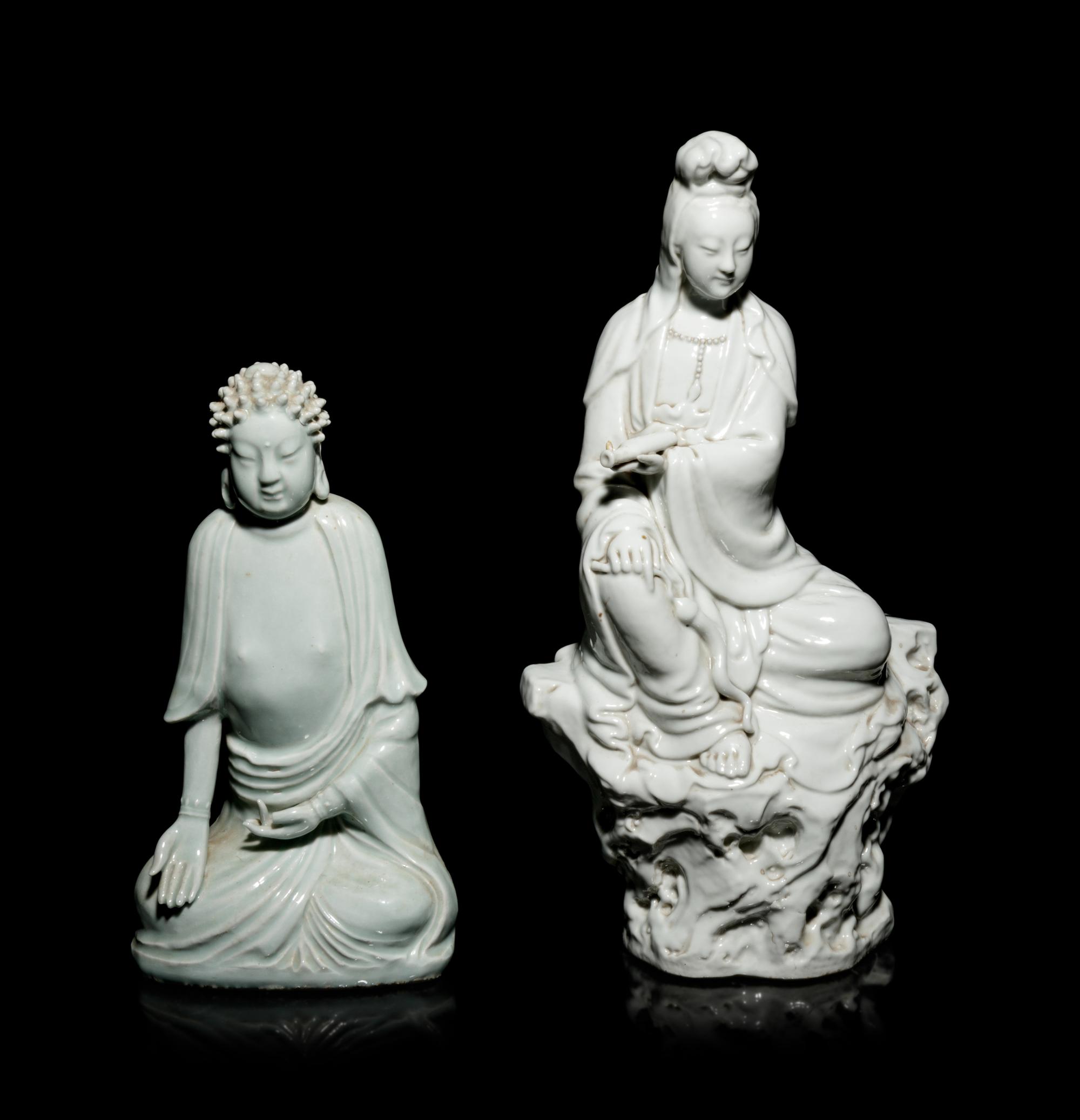 Eight Chinese Monochrome Glazed Porcelain Articles