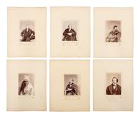 [EARLY PHOTOGRAPHY] Photographs of 19th century politicians, abolitionists, authors, and performers
