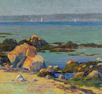 Seashore with Boats