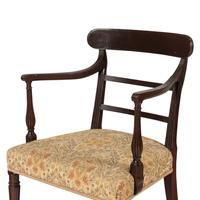 A Set of Eleven George III Mahogany Dining Chairs