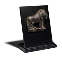 A Roman Bronze Lion Applique