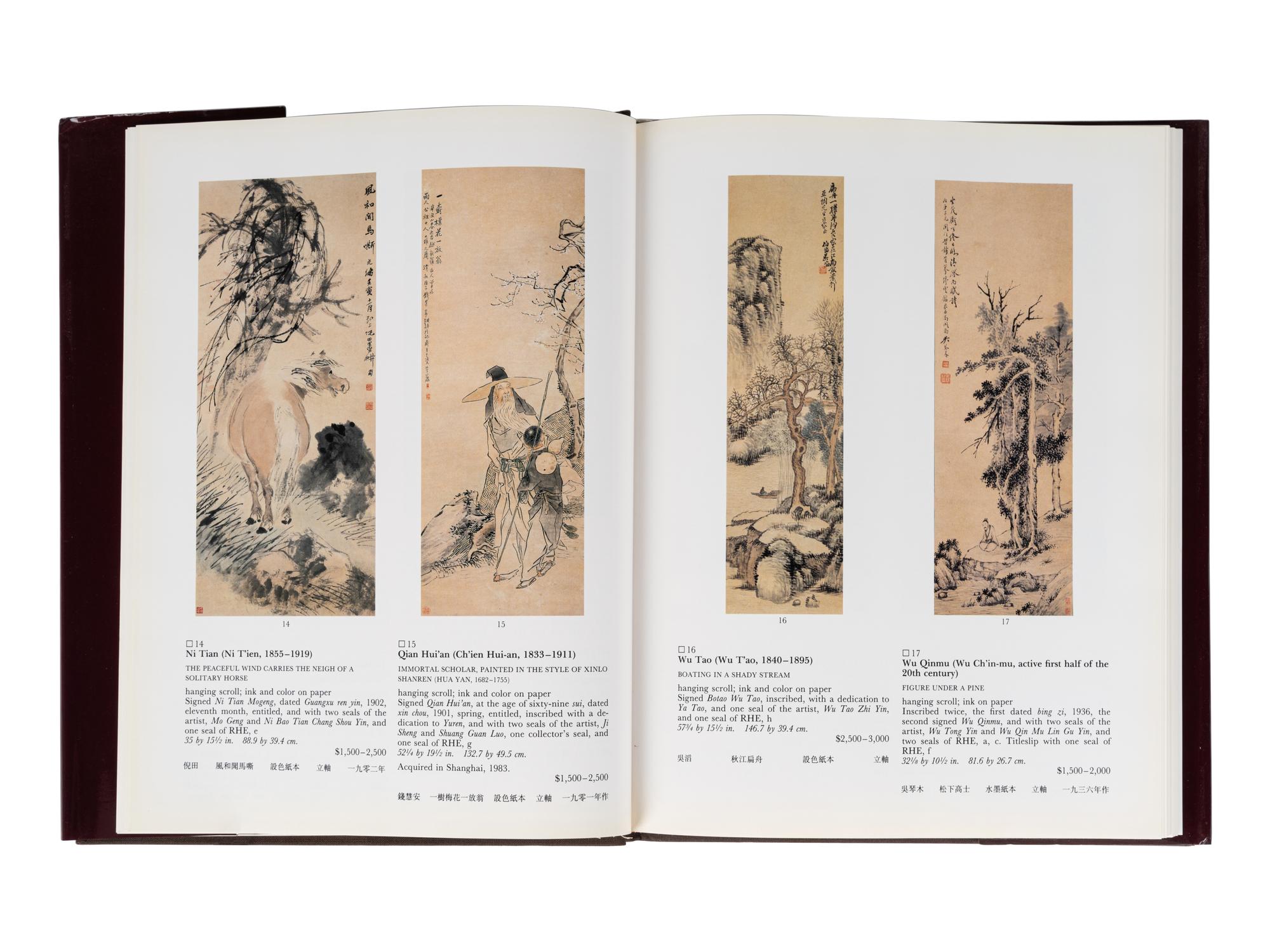 [PRIVATE COLLECTIONS] A group of catalogues about Chinese Art in Private Collections, comprising: