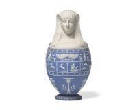 A Wedgwood Jasperware Canopic Jar