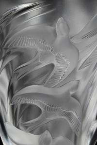 A Lalique Martinets Vase
