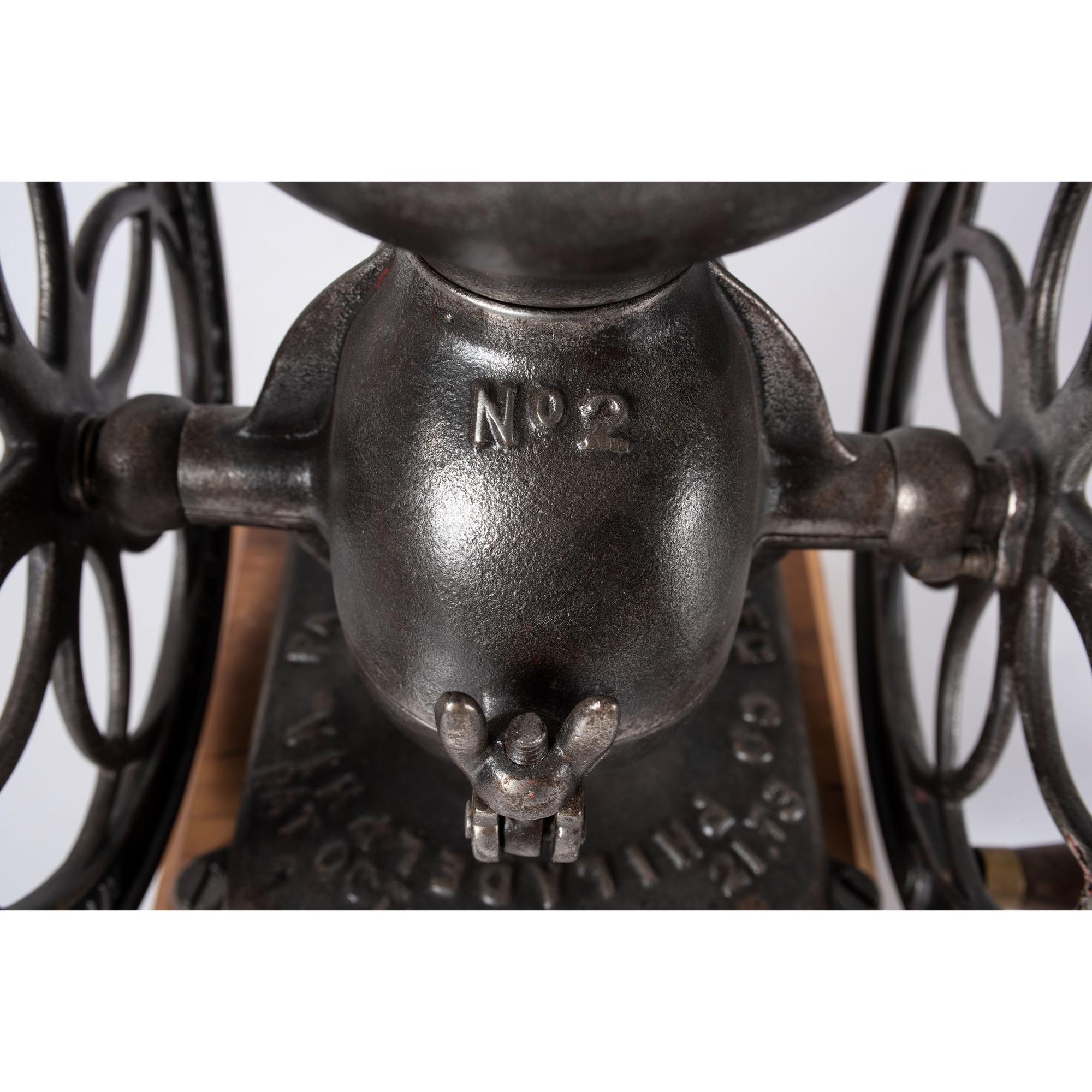 An Enterprise No. 2 Cast Iron Coffee Mill