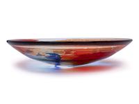 A Giuliano Tosi Murano Glass Charger
