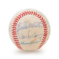 A 1980s 500 Home Run Club Signed Autograph Baseball Featuring 11 Autographs (PSA Authentic)
