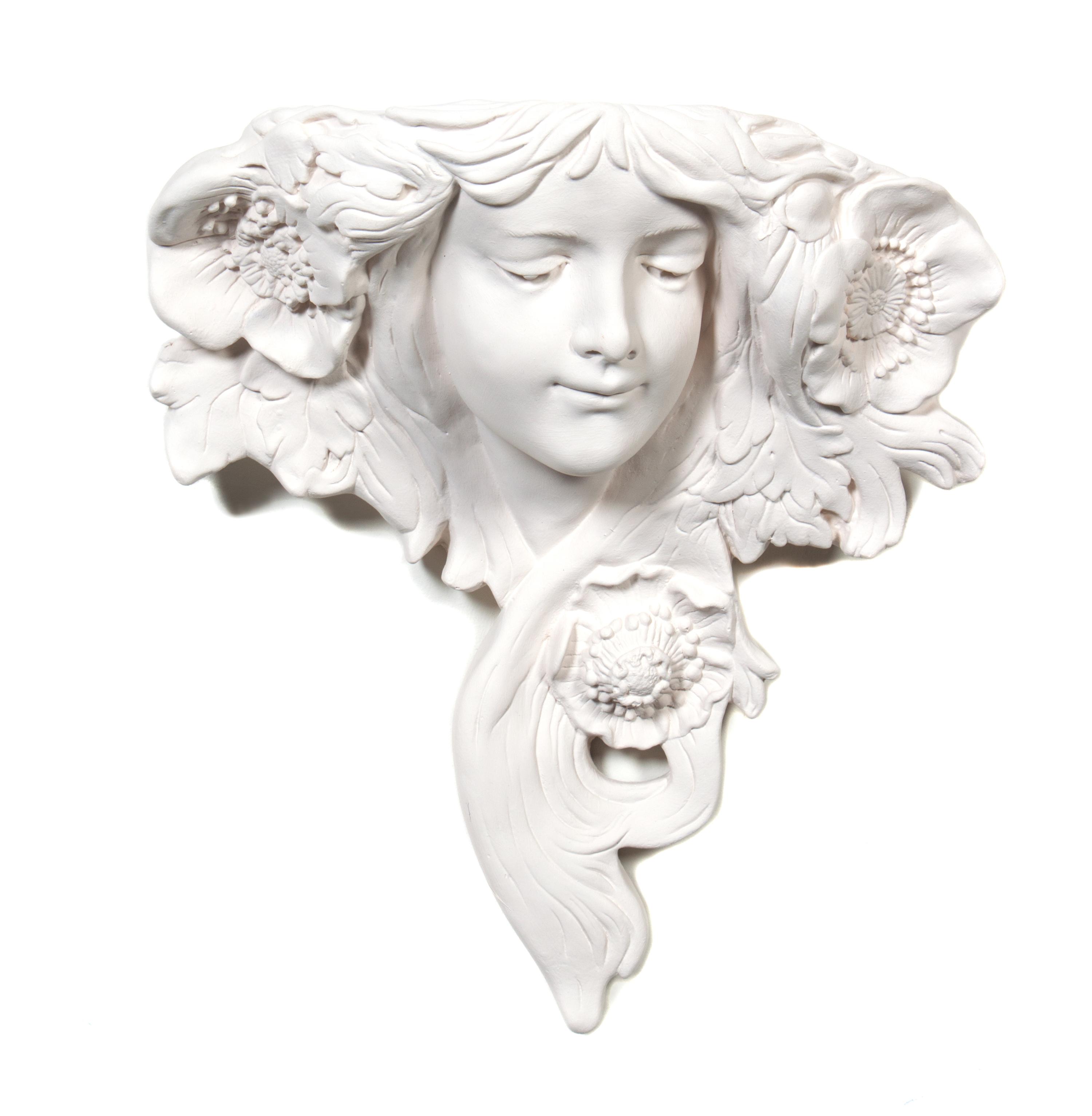 A Set of Four Composite Art Nouveau Style Wall Pockets Height 14 1/2 inches. — ORNATE PRODUCTIONS INTERNATIONAL