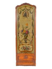 Three French Painted Panels Attributed to Raymond Louis Charmaison (French, 1876-1955)