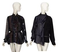 Sacai, Two Asymmetric Blouses