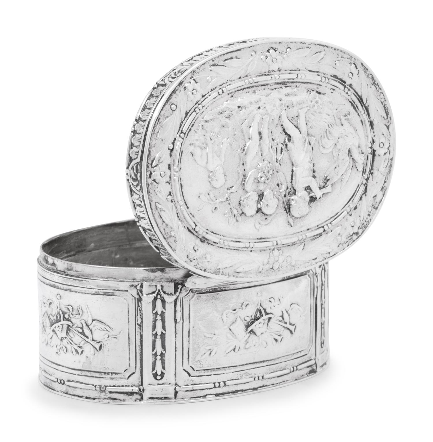 An Austro-Hungarian Silver Small Box
