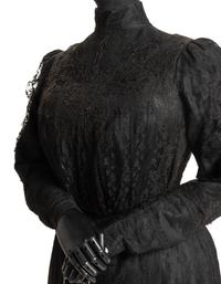 Wilhelmine Eckhardt Edwardian Lace Dress, c.1905