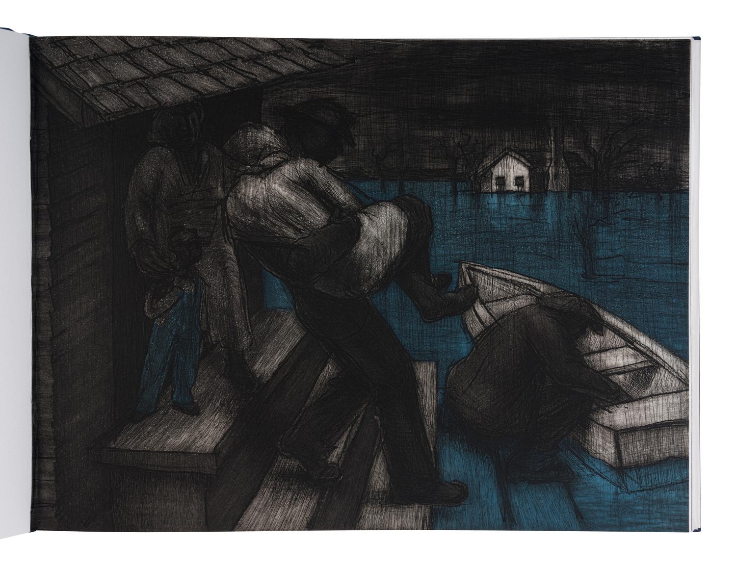 [LIMITED EDITIONS CLUB]. WILSON, John (1922-2015), illustrator. -- WRIGHT, Richard (1908-1960). Down by the Riverside. New York: The Limited Editions Club, 2001.