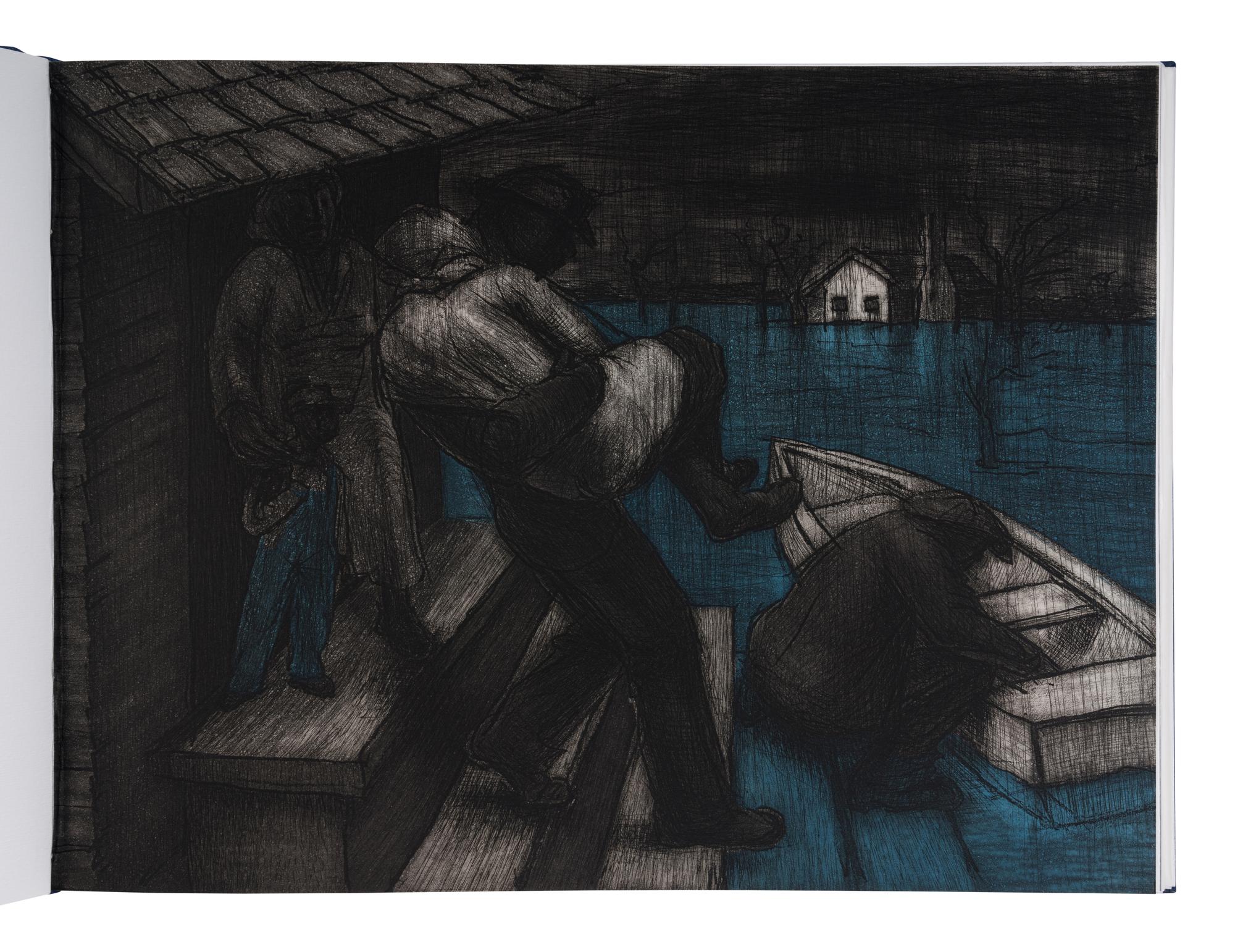 [LIMITED EDITIONS CLUB]. WILSON, John (1922-2015), illustrator. -- WRIGHT, Richard (1908-1960). Down by the Riverside. New York: The Limited Editions Club, 2001.
