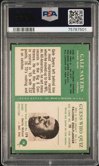A 1966 Philadelphia Gale Sayers Rookie Football Card No. 38 (PSA 6 EX-MT)