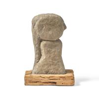 William Edmondson (1874-1951) — Gi rl With Braided Hair
