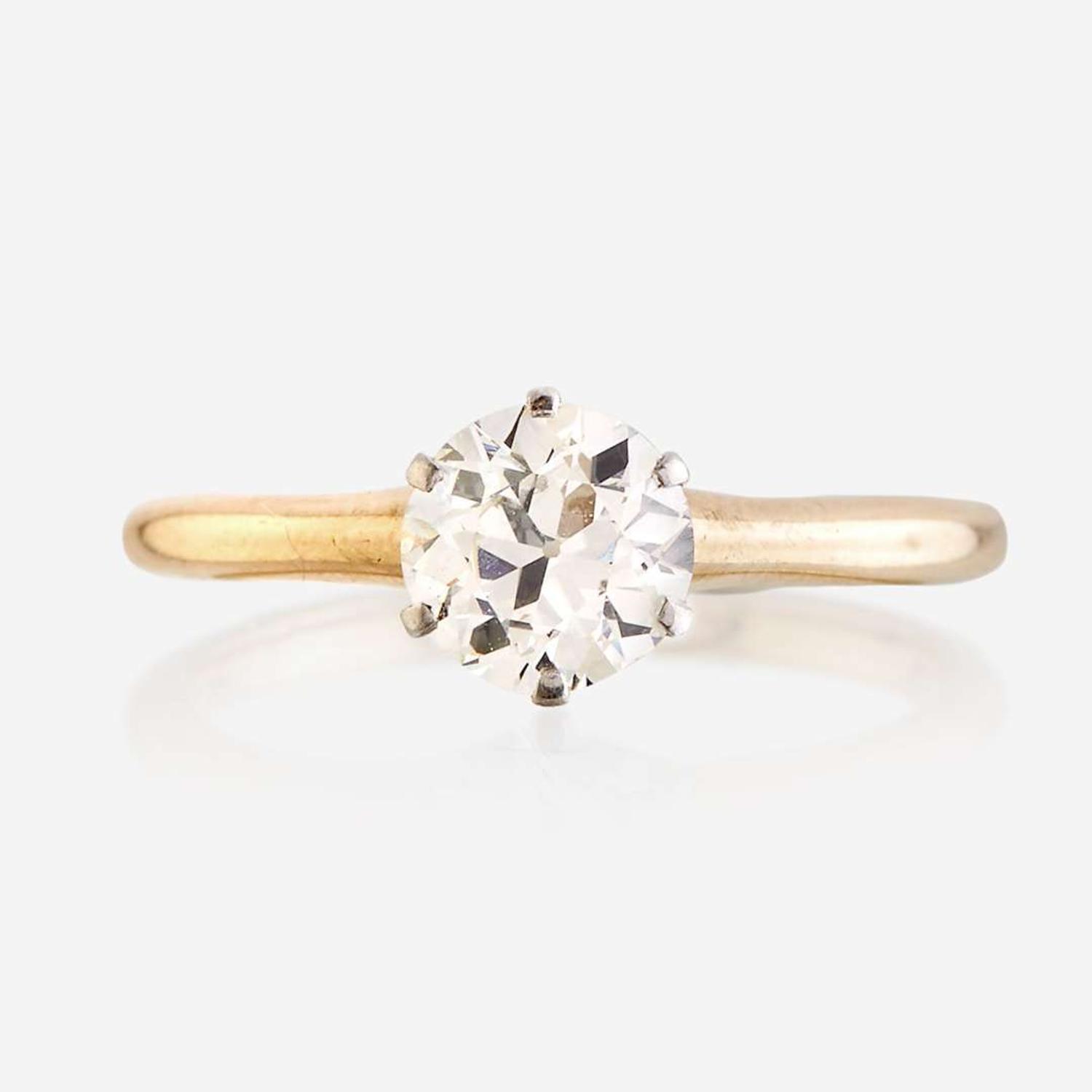 A diamond solitaire