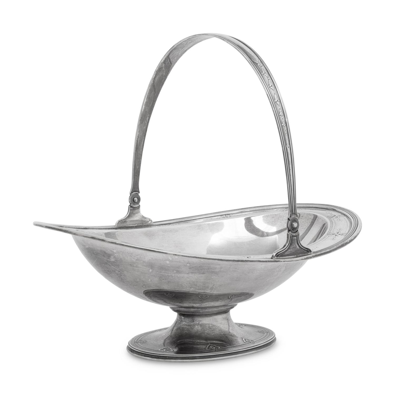 A Tiffany and Co. Silver Centerpiece Basket