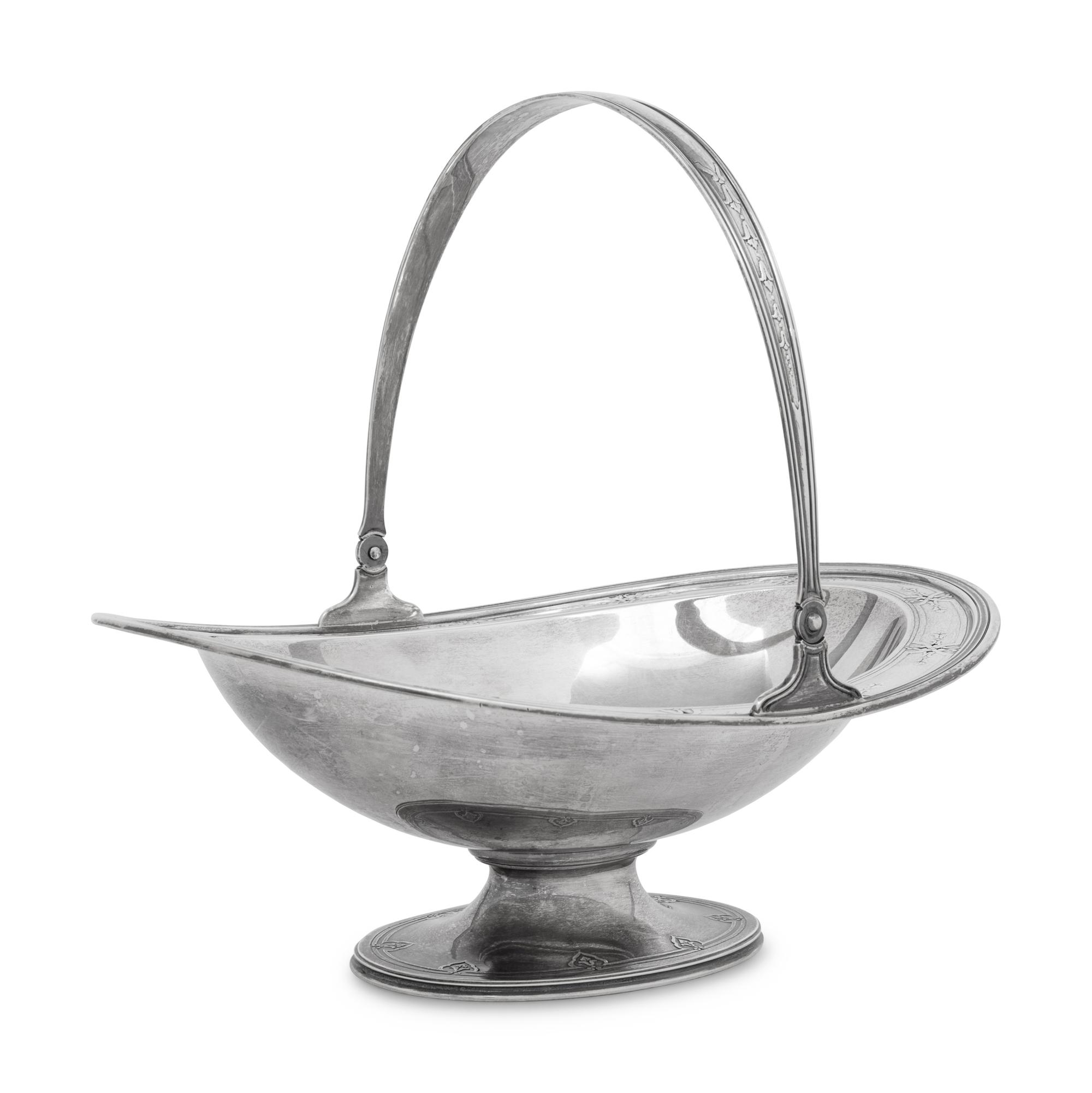 A Tiffany and Co. Silver Centerpiece Basket