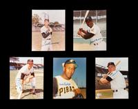 A Group of 10 Hall of Fame Signed Autograph Photos Including Hank Aaron and Ted Williams (Beckett Authentication Services BAS Certified)