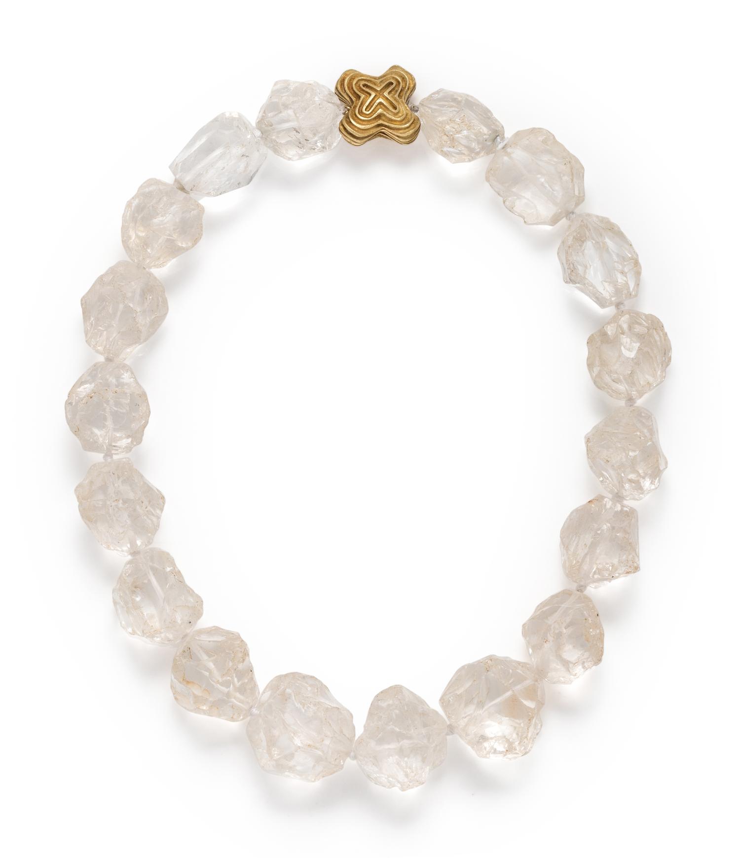 CHRISTOPHER WALLING, ROCK CRYSTAL BEAD NECKLACE