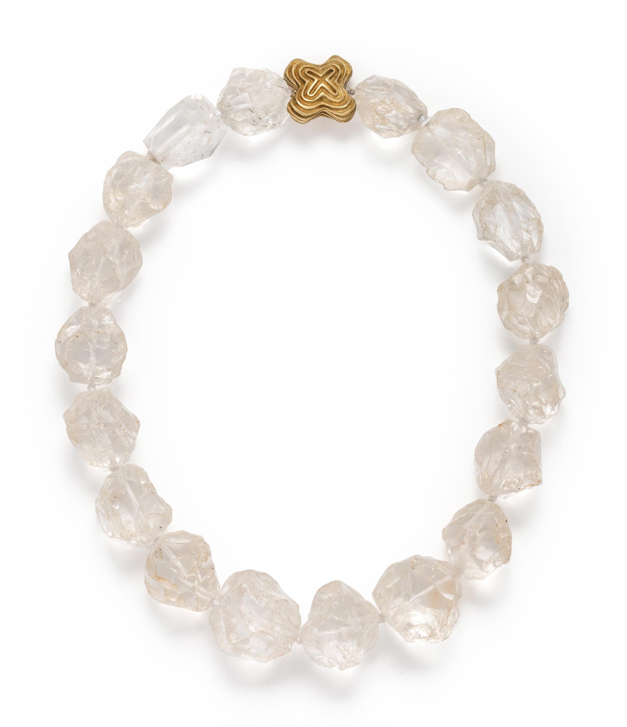 CHRISTOPHER WALLING, ROCK CRYSTAL BEAD NECKLACE