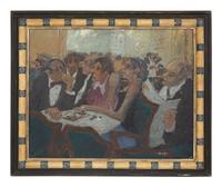 Card Game at Cafe Florian