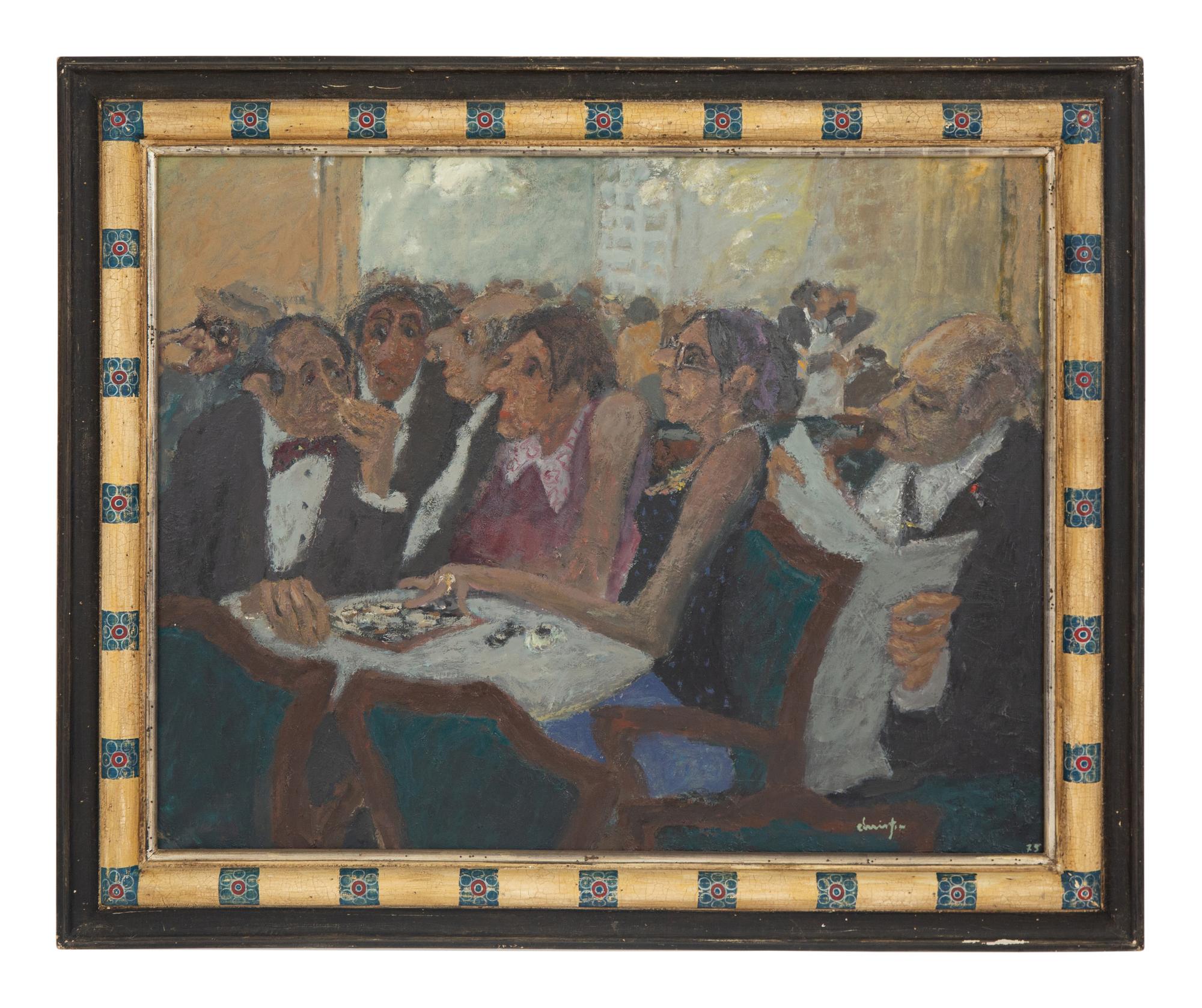 Card Game at Cafe Florian