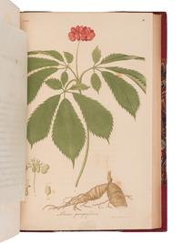 BIGELOW, Jacob (1787-1879). American Medical Botany, Being a Collection of the Native Medical Plants of the United States. Boston: Cummings & Hilliard, 1817-1820.