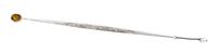 A Chinese Silver Bookmark Length 9 7/8 inches.