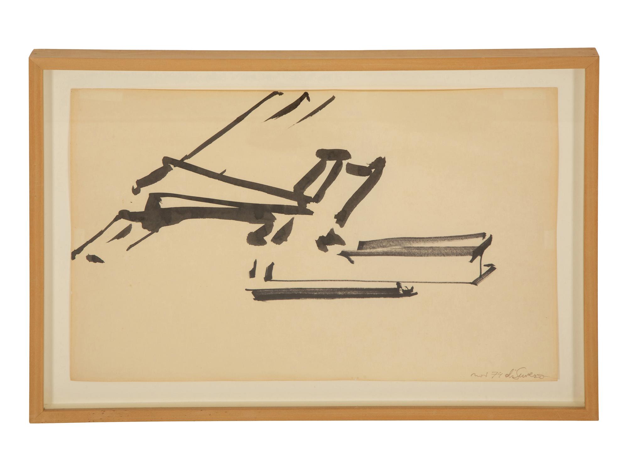 Untitled and Untitled , 1974 (a pair of works)