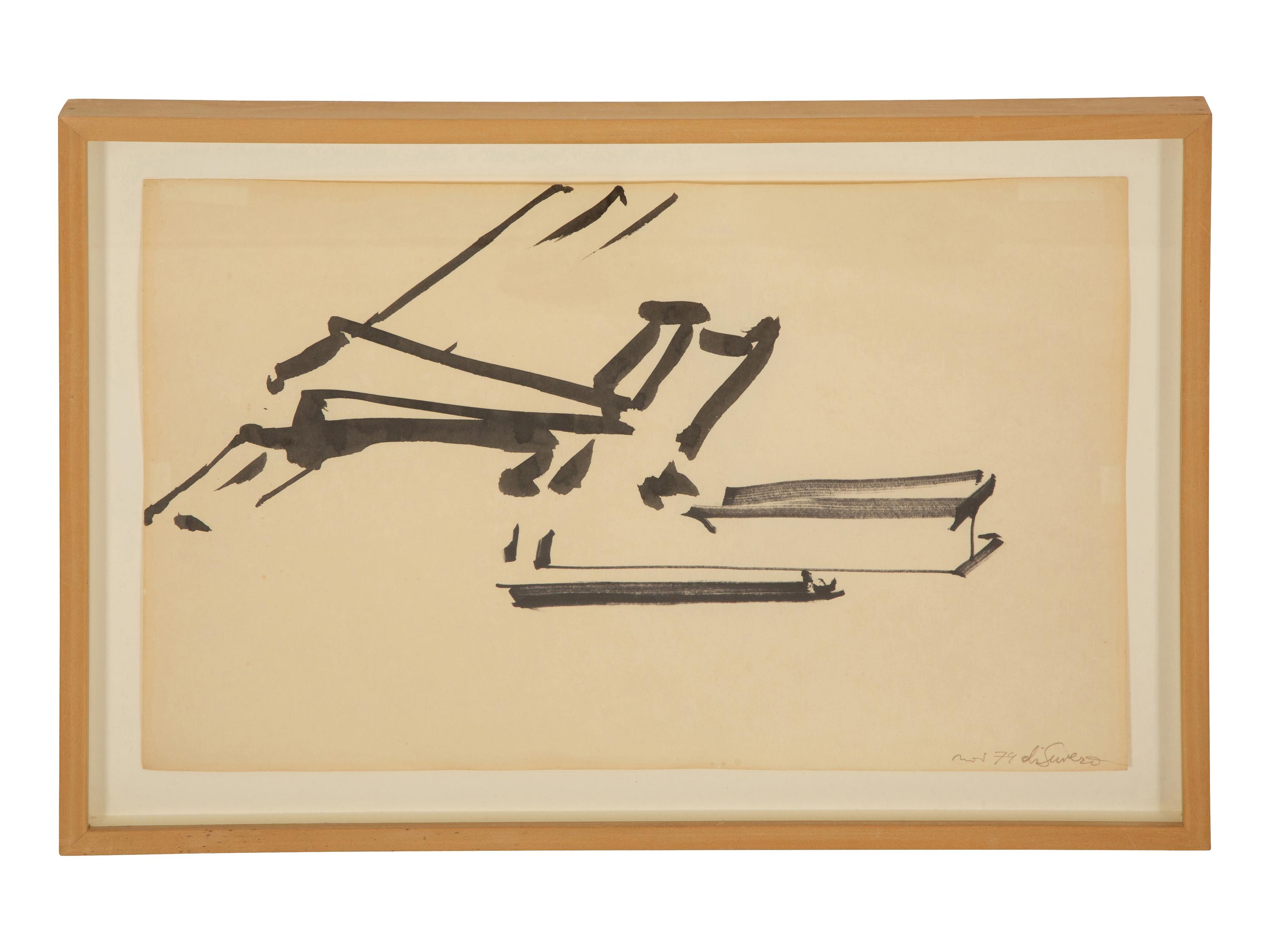Untitled and Untitled , 1974 (a pair of works)