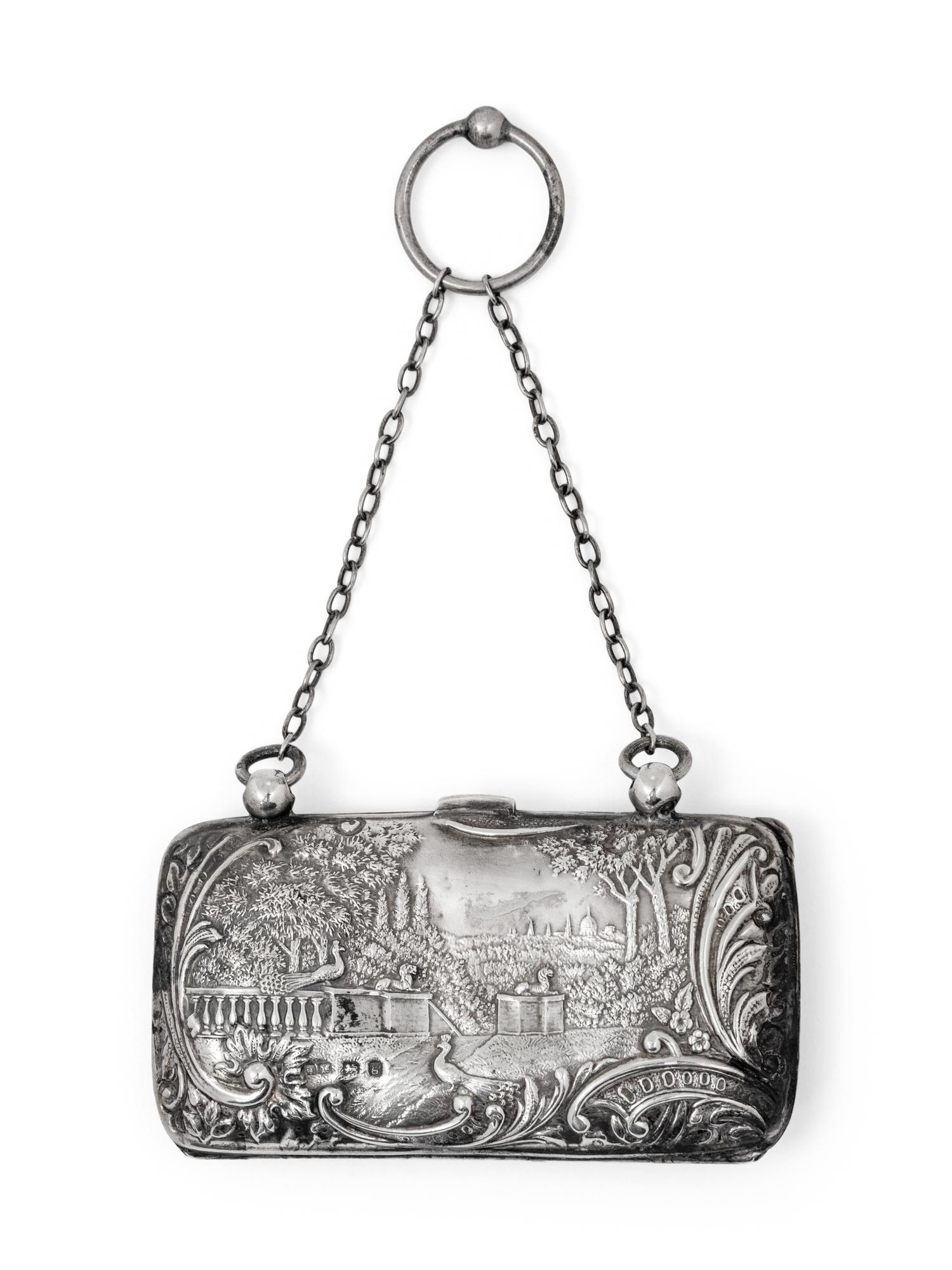 An English Silver Minaudière