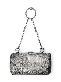 An English Silver Minaudière