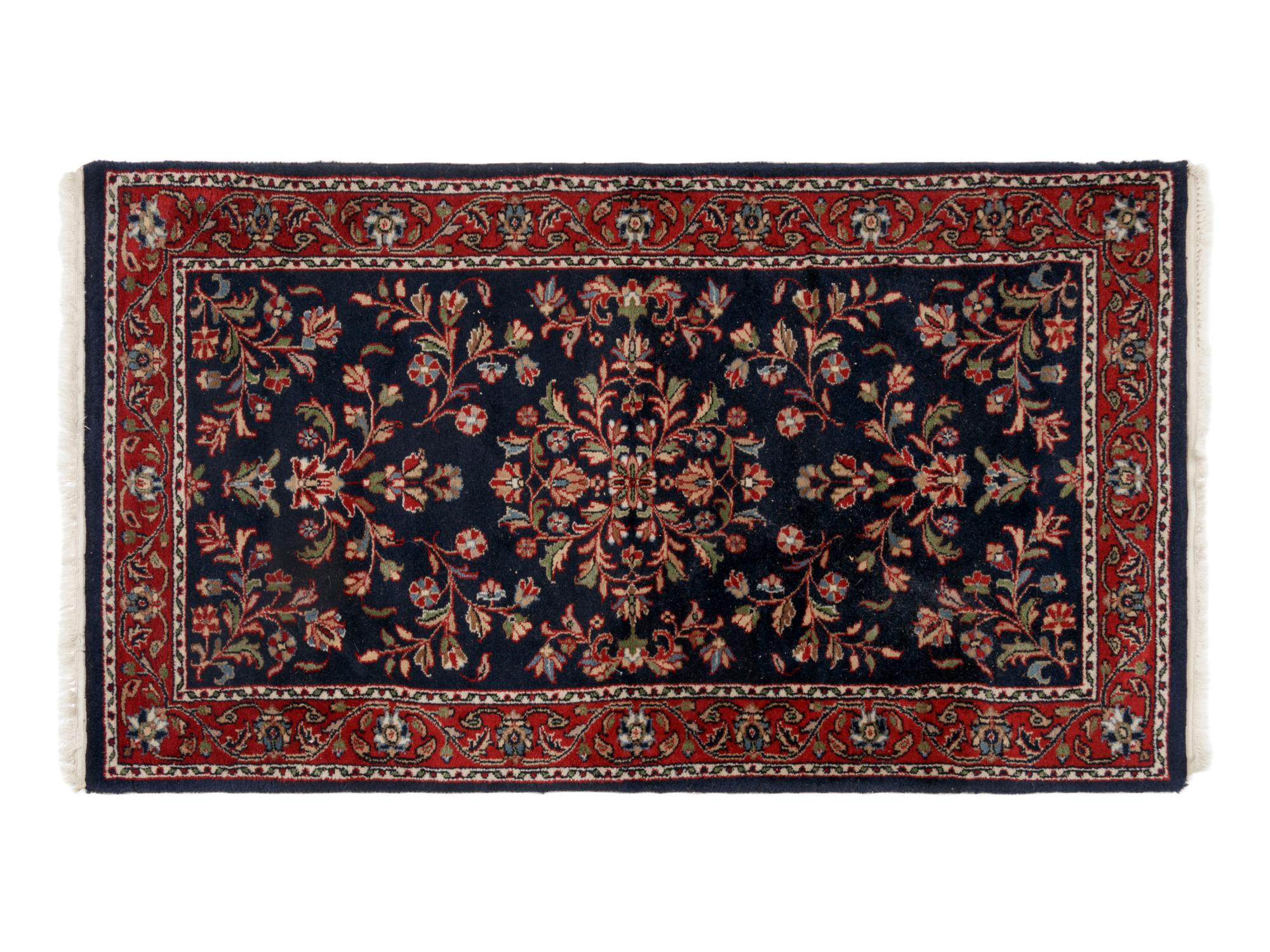 A Sarouk Wool Rug