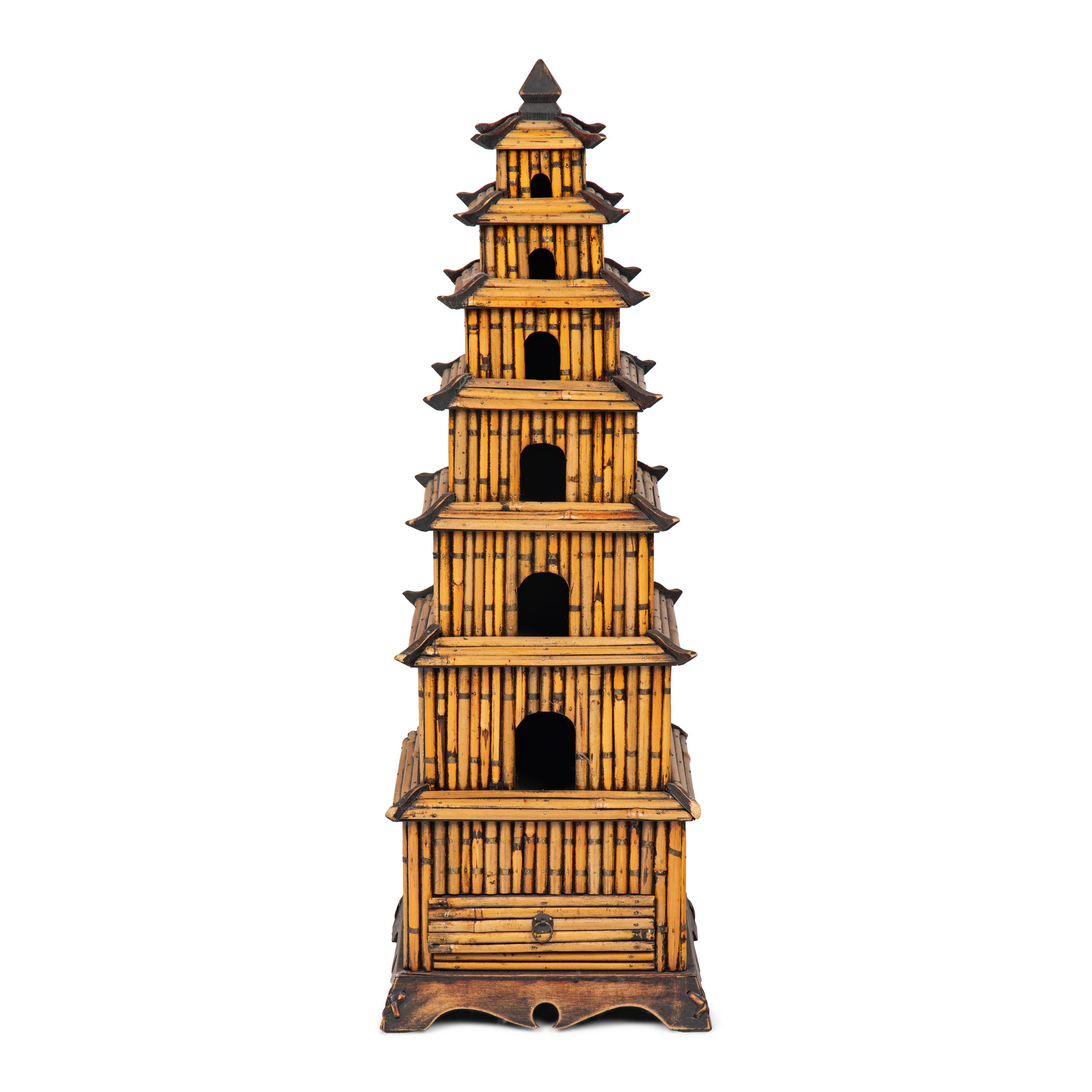A Bamboo Model of a Pagoda