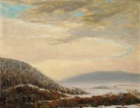 Snowy Hudson Landscape