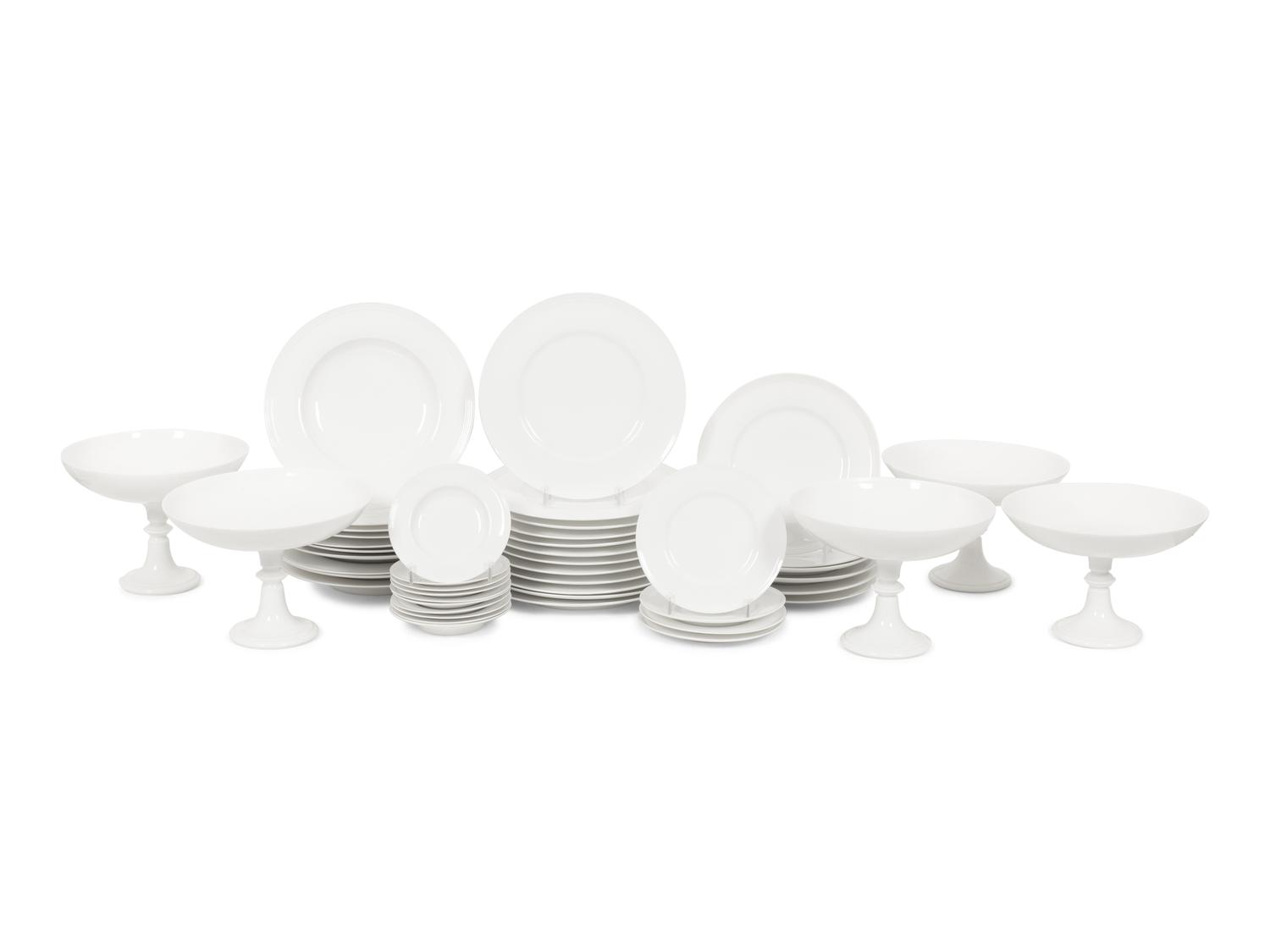 A Limoges Porcelain Table Service