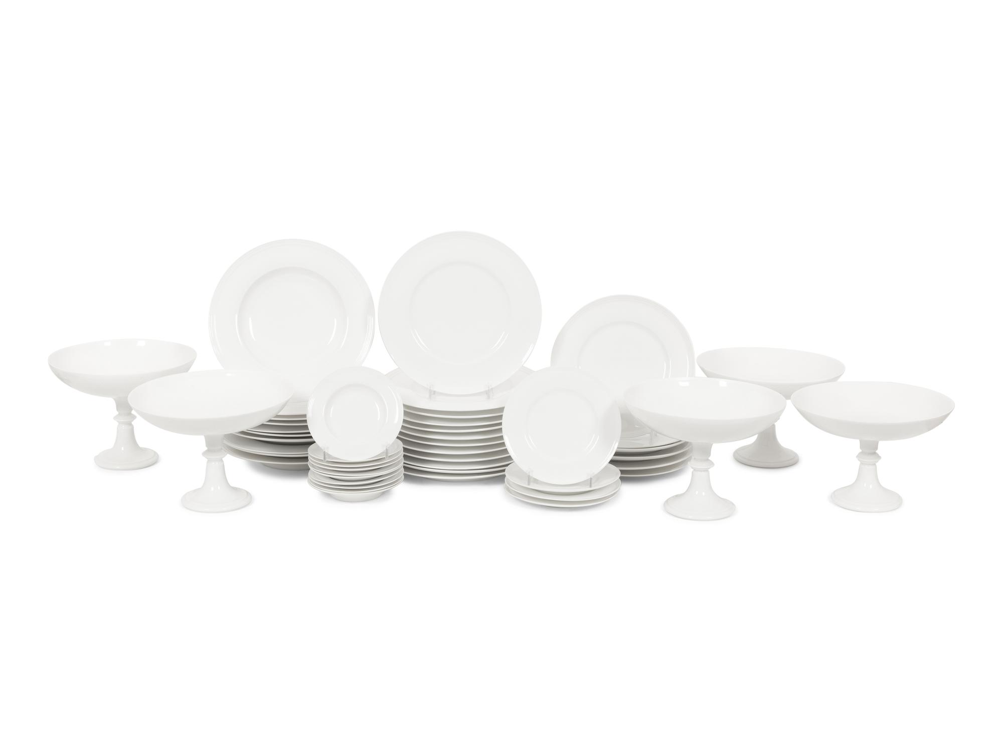 A Limoges Porcelain Table Service
