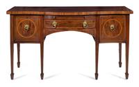 An American Mahogany Sideboard Height 36 x width 66 1/4 x depth 25 inches. — 18TH CENTURY