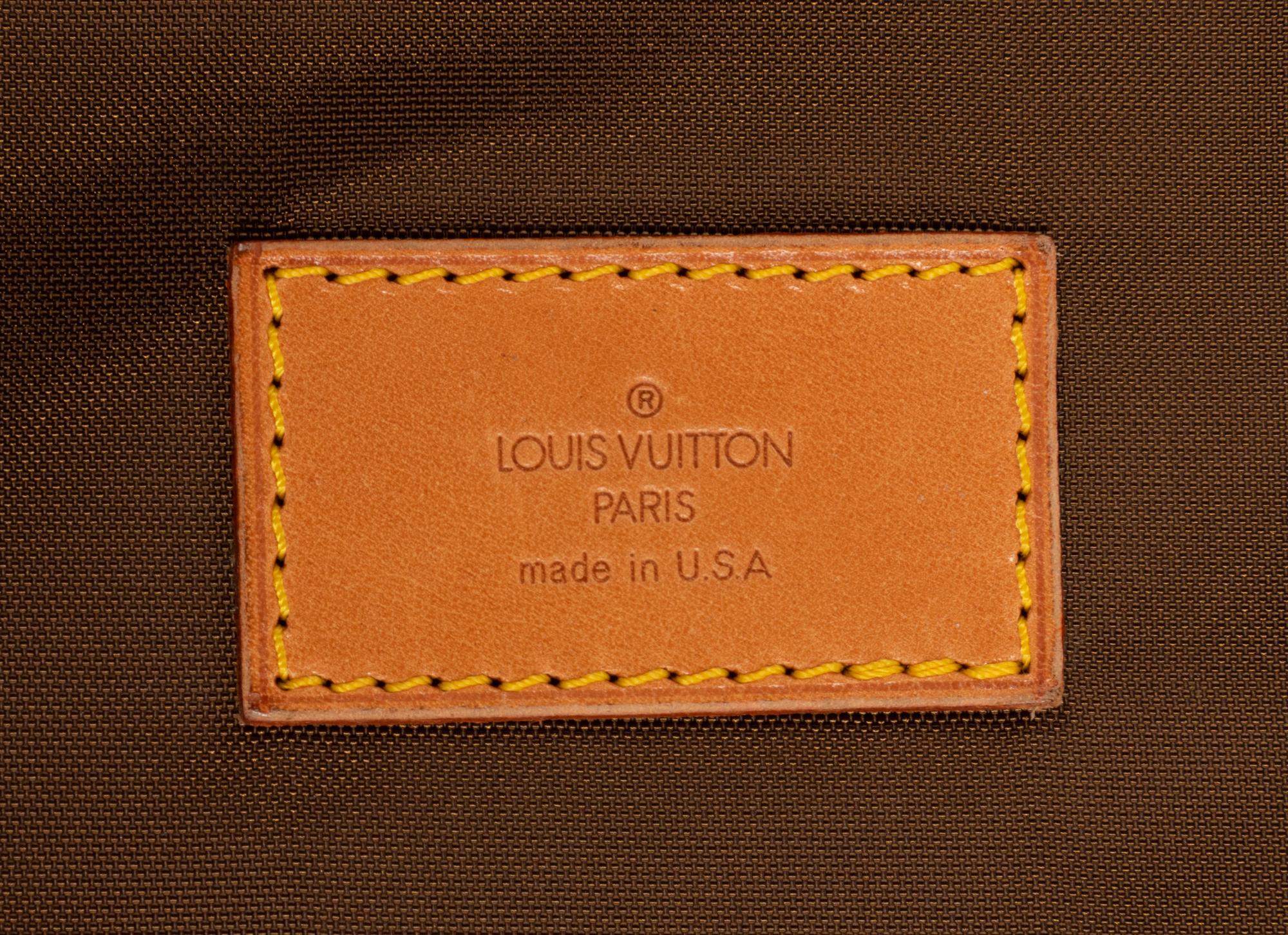 Two Louis Vuitton Garment Bags, 1970-1980s