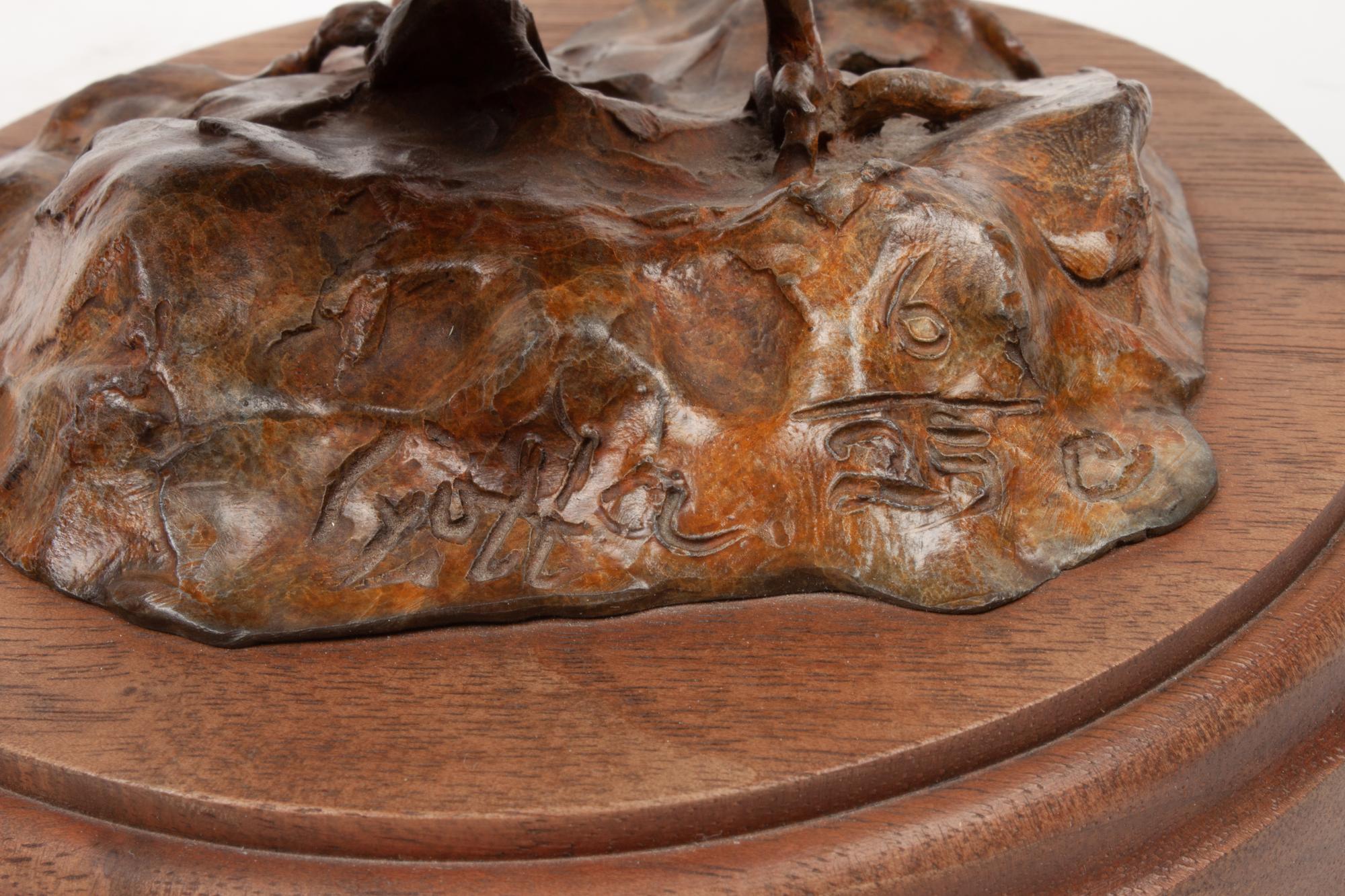 Two Sculptures: Rooster's Delight , edition 6/25 and Strutting Rooster , Artist Proof 2/20