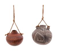 Chaco and Medicine Pottery Canteens