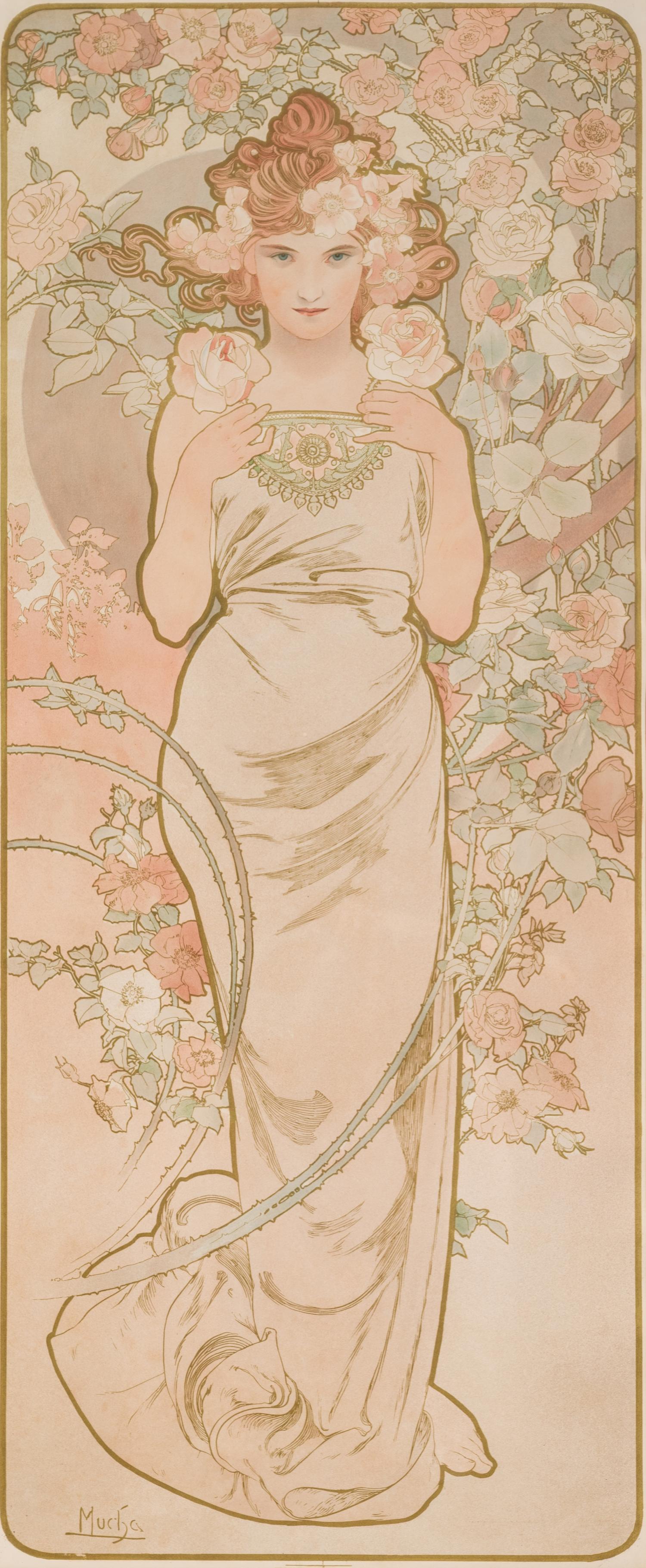Les Fleurs (l'œillet, le lys, la rose, l'iris)
