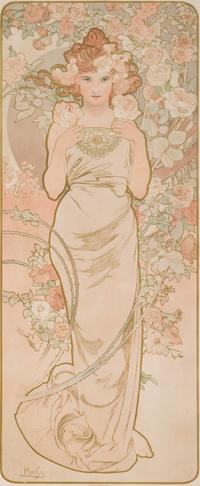 Les Fleurs (l'œillet, le lys, la rose, l'iris)
