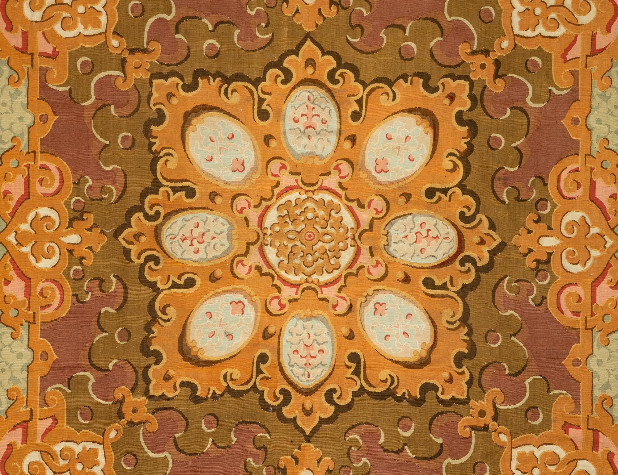 An Aubusson Wool Rug