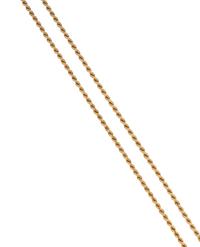 YELLOW GOLD ROPE LINK NECKLACE
