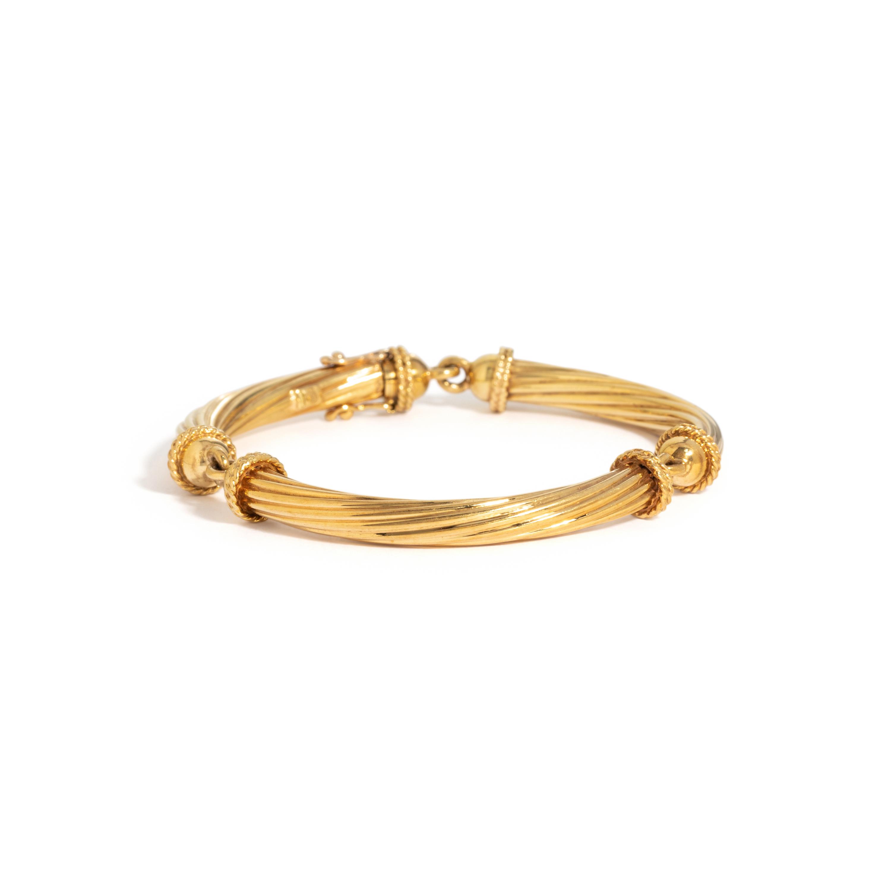 YELLOW GOLD BRACELET