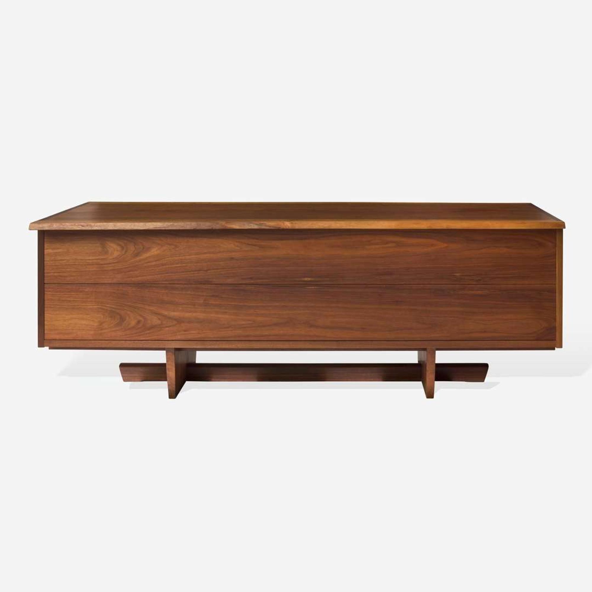 Mira Nakashima (American, b. 1942) Special "Odakyu" Style Room Divider Cabinet, George Nakashima Woodworker, New Hope, Pennsylvania, 2008