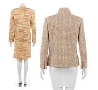 Three Chanel Pieces: One Two-Piece Skirt Suit, One Jacket, ca.1998